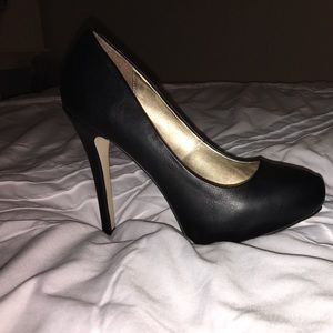 Black heels